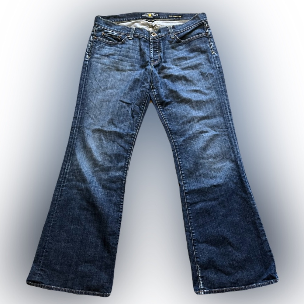 Lucky Brand Lil Maggie Low Rise Flare Jeans